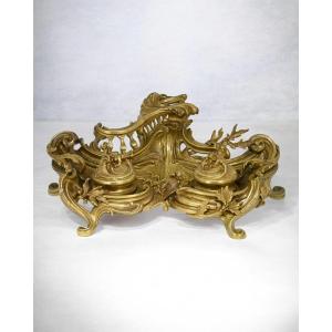 Calamaio in Bronzo - Napoleone III